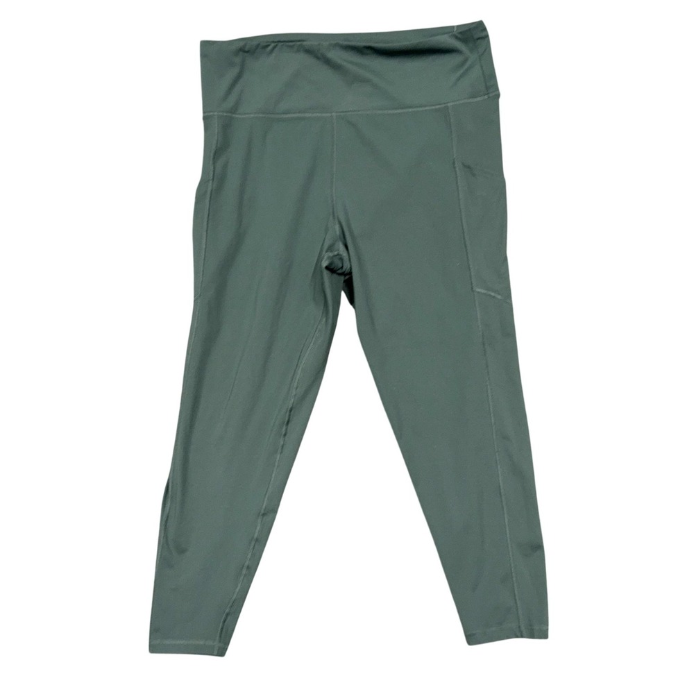 American Eagle Outfitters Leggings Womens XXL Green Everything Pocket Yoga Pants